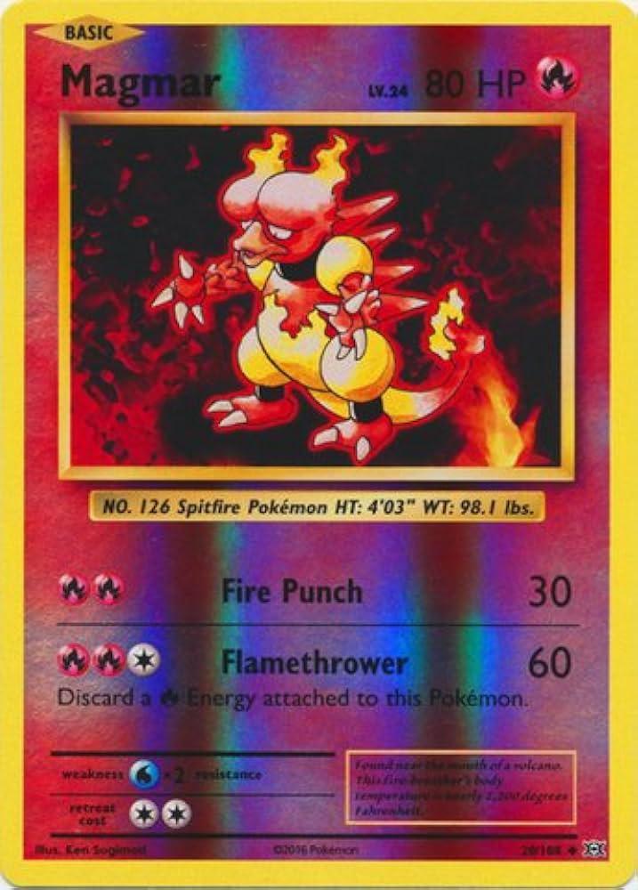 Magmar [Reverse Holo]