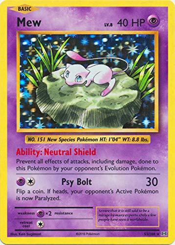 Evolutions Mew [Holo] Pokémon card