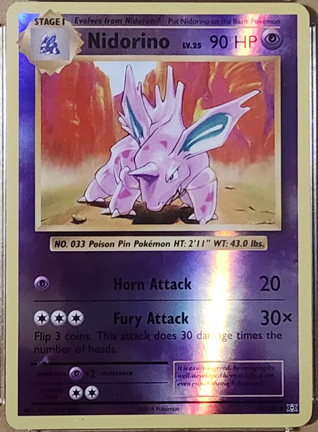 Nidorino [Reverse Holo]