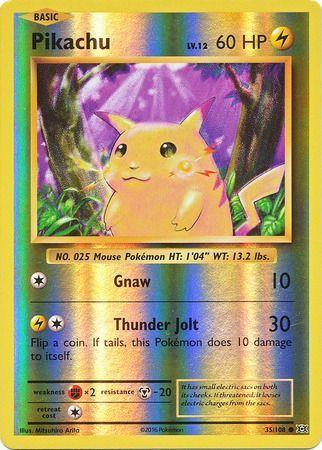 Evolutions Pikachu [Reverse Holo] Pokémon card