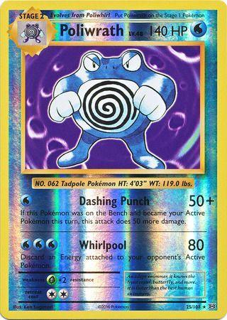 Poliwrath [Reverse Holo]