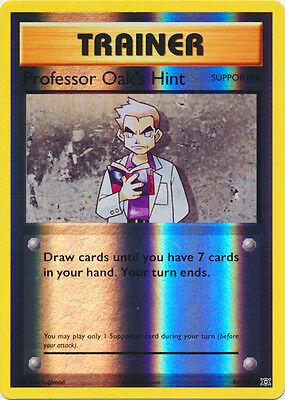 Professor Oak's Hint [Reverse Holo]