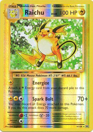 Raichu [Reverse Holo]