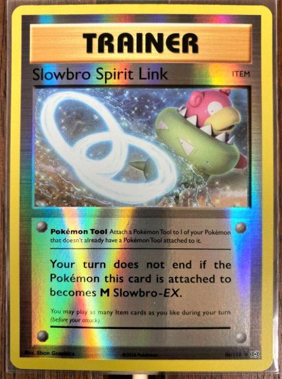 Slowbro Spirit Link [Reverse Holo]
