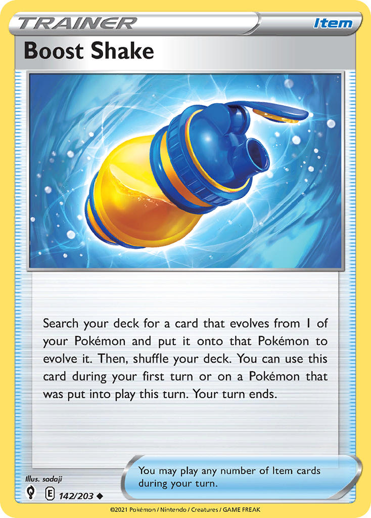 Evolving Skies Boost Shake Pokémon card