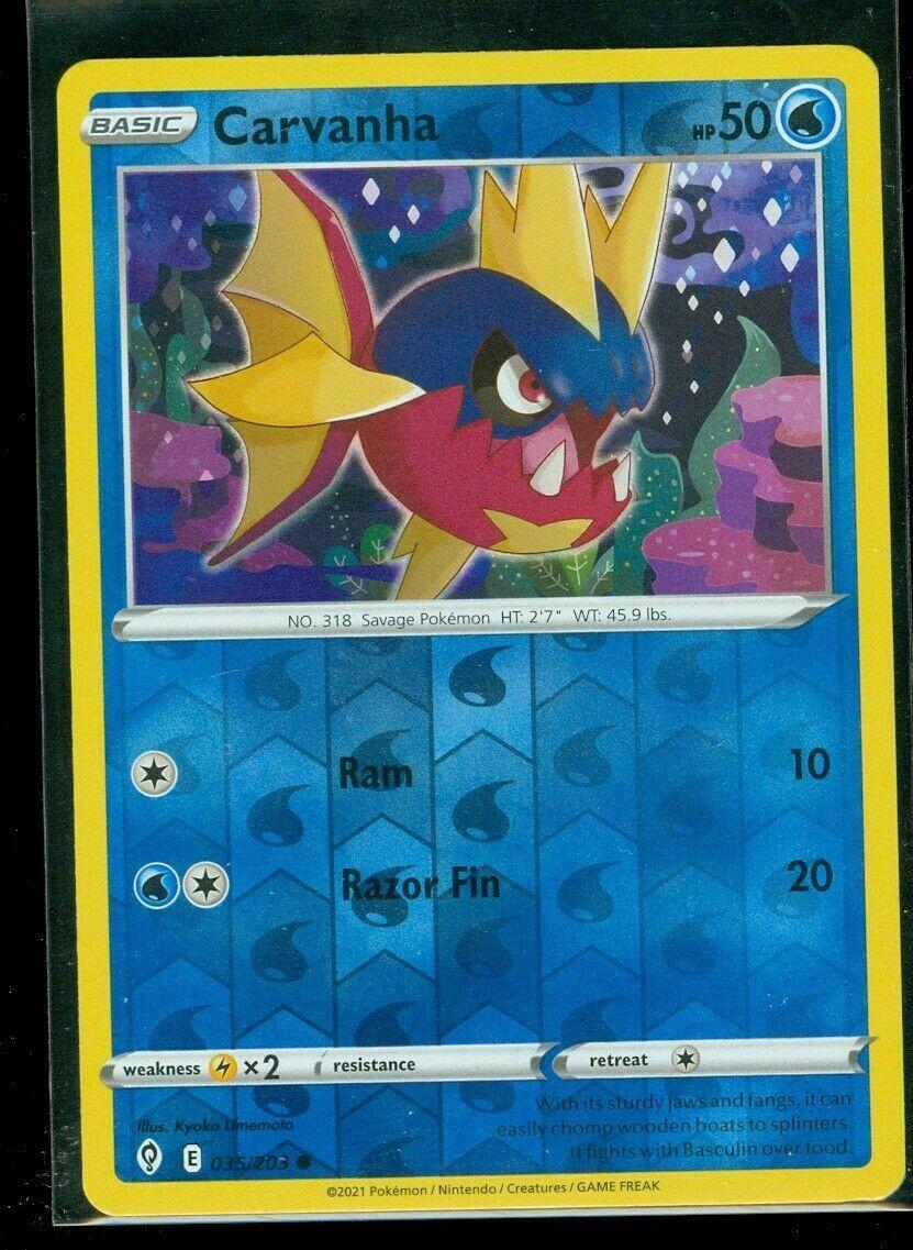 Carvanha [Reverse Holo]
