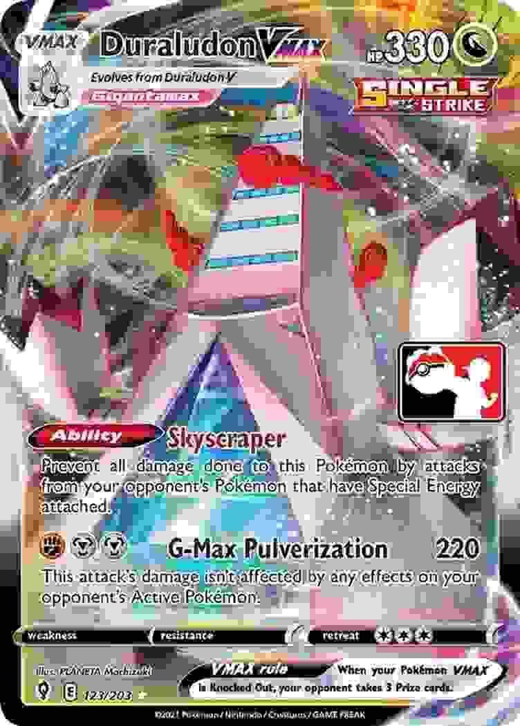 Evolving Skies Duraludon VMAX [Prize-Pack] Pokémon card