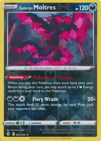 Galarian Moltres [Reverse Holo]