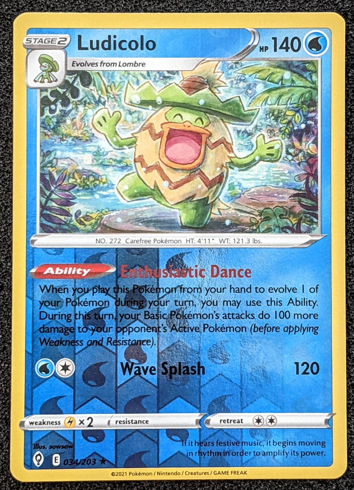 Ludicolo [Reverse Holo]