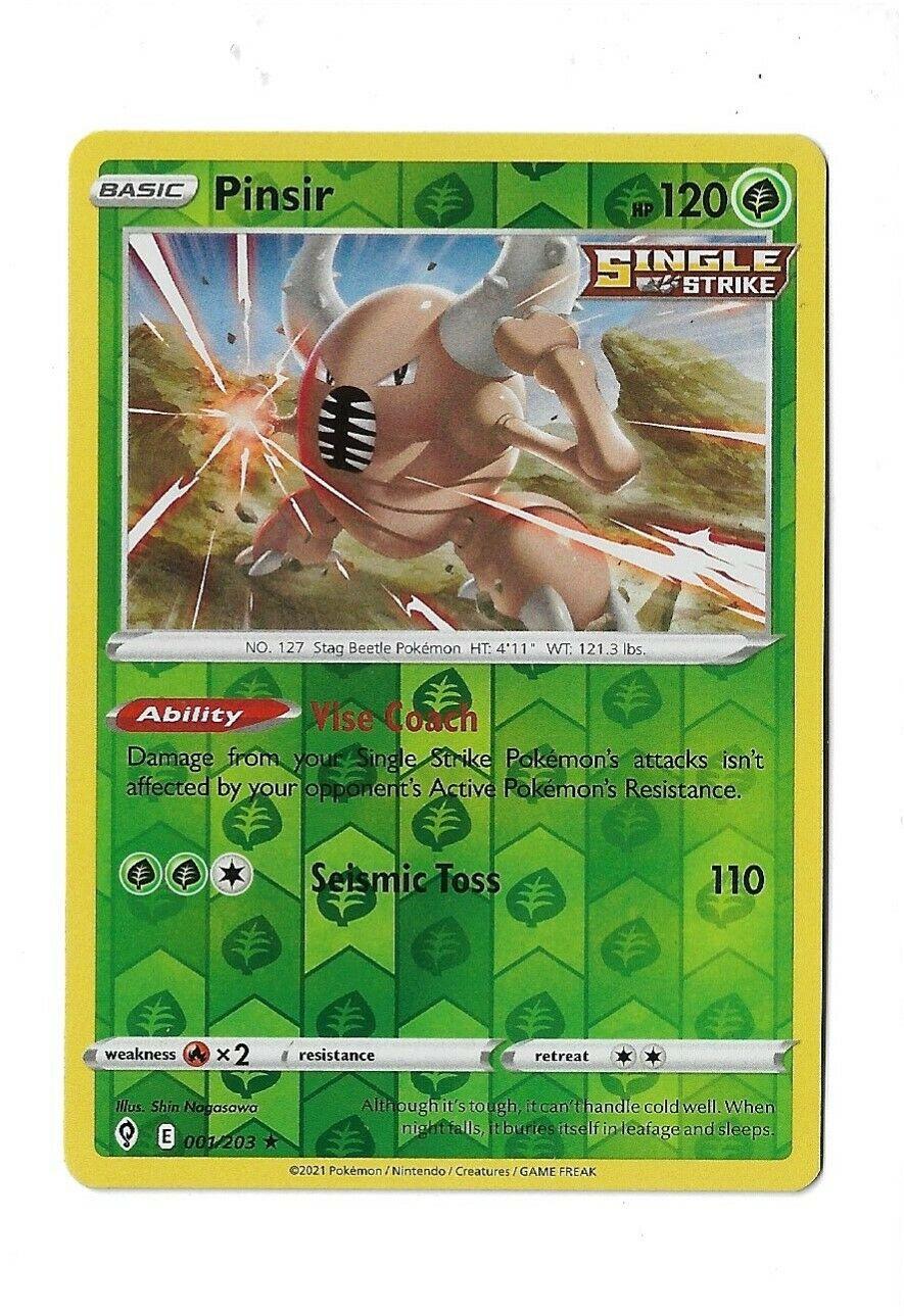 Pinsir [Reverse Holo]