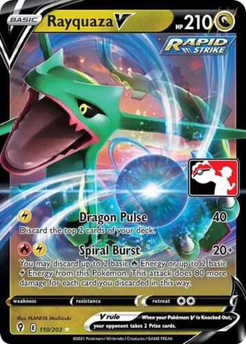 Evolving Skies Rayquaza V [Series-1] Pokémon card