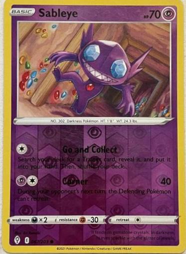 Sableye [Reverse Holo]