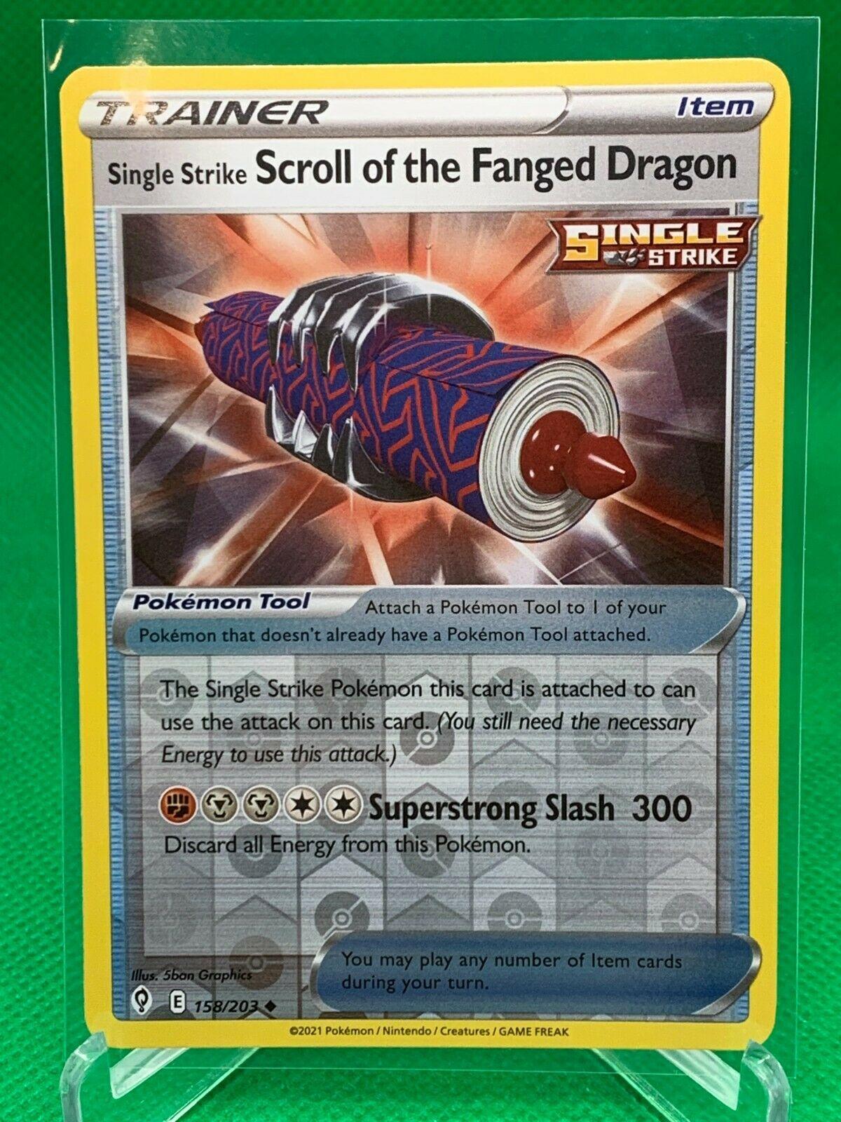 Scroll of the Fanged Dragon [Reverse Holo]