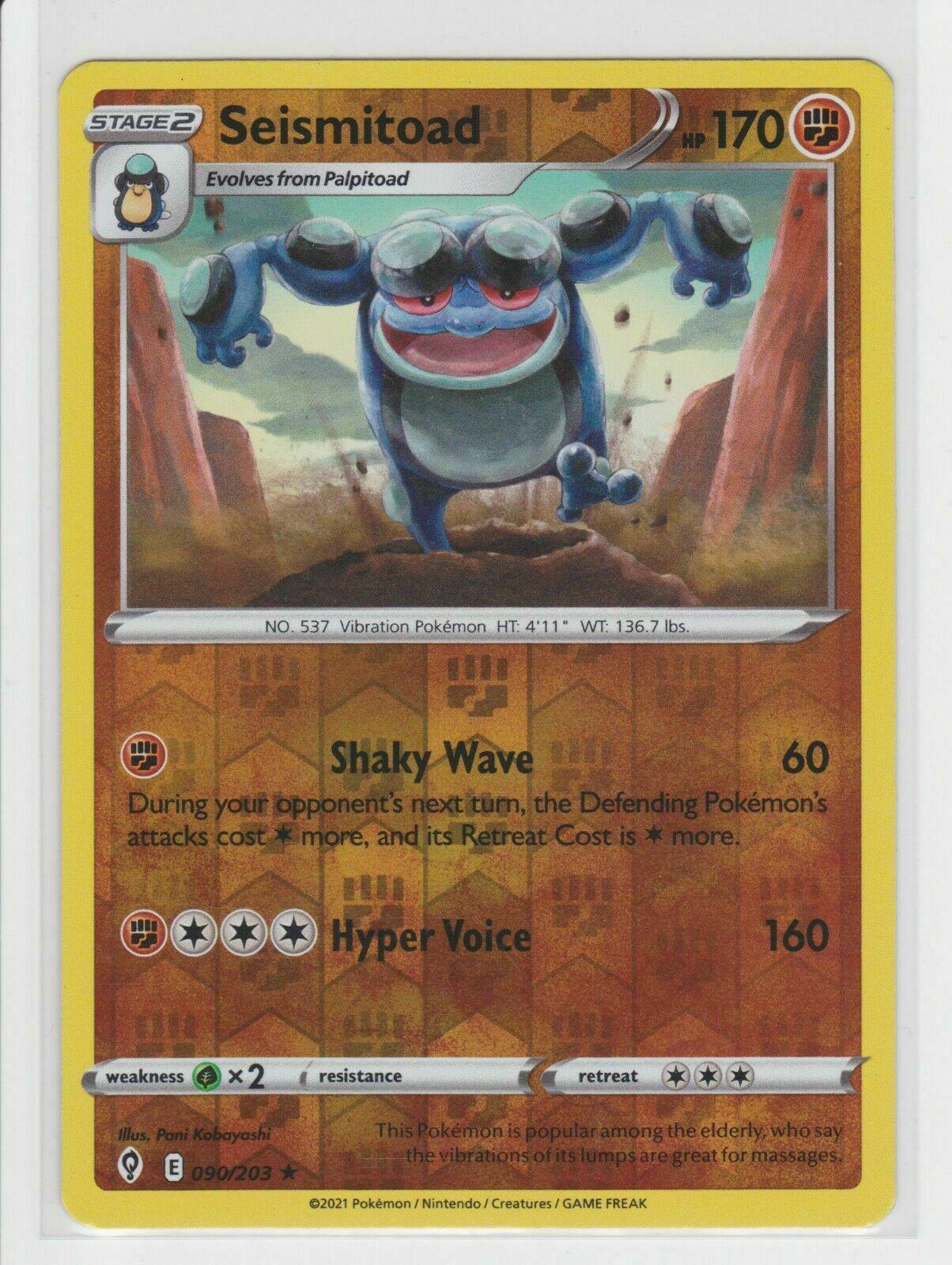 Seismitoad [Reverse Holo]