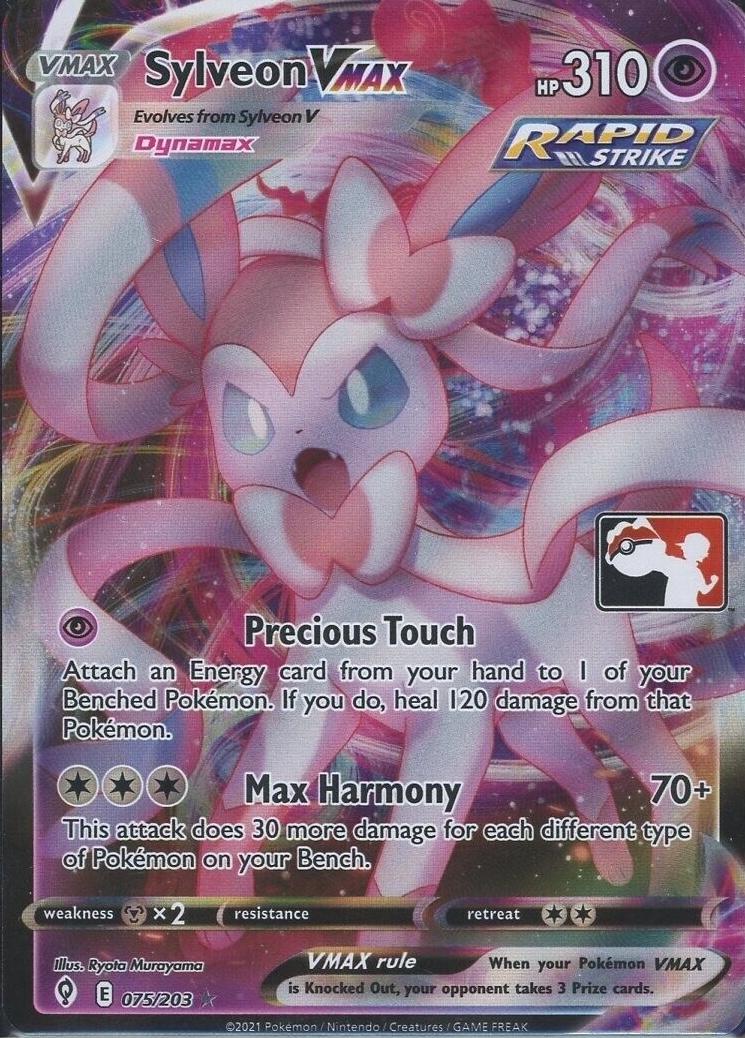 Evolving Skies Sylveon VMAX [Prize-Pack] Pokémon card
