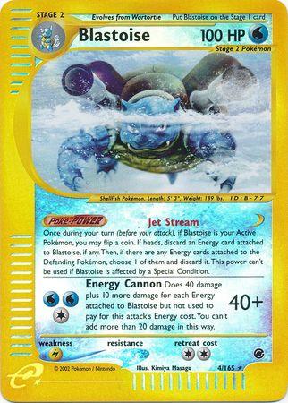 Expedition Blastoise [Reverse Holo] Pokémon card