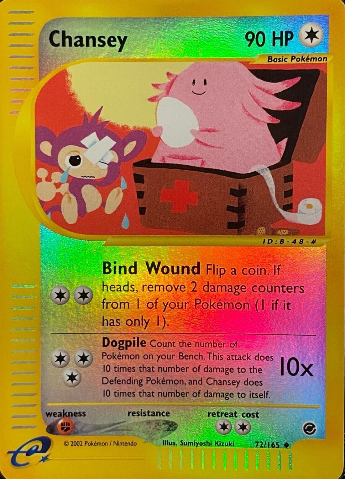 Expedition Chansey [Reverse Holo] Pokémon card