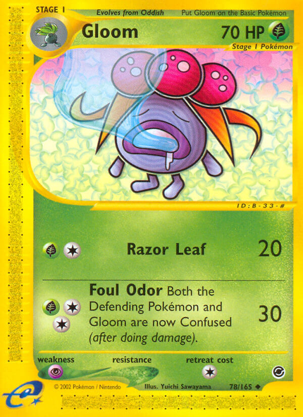 Expedition Gloom Pokémon card