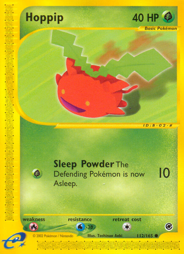Expedition Hoppip Pokémon card
