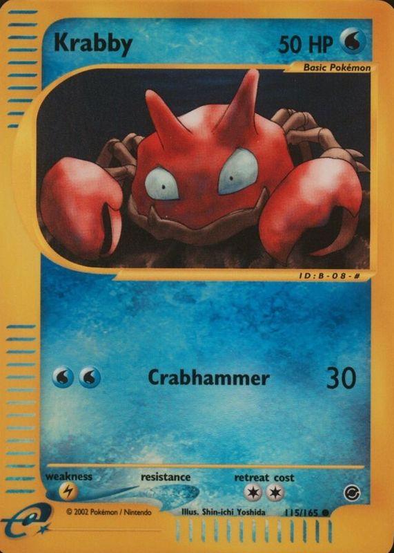 Krabby [Reverse Holo]