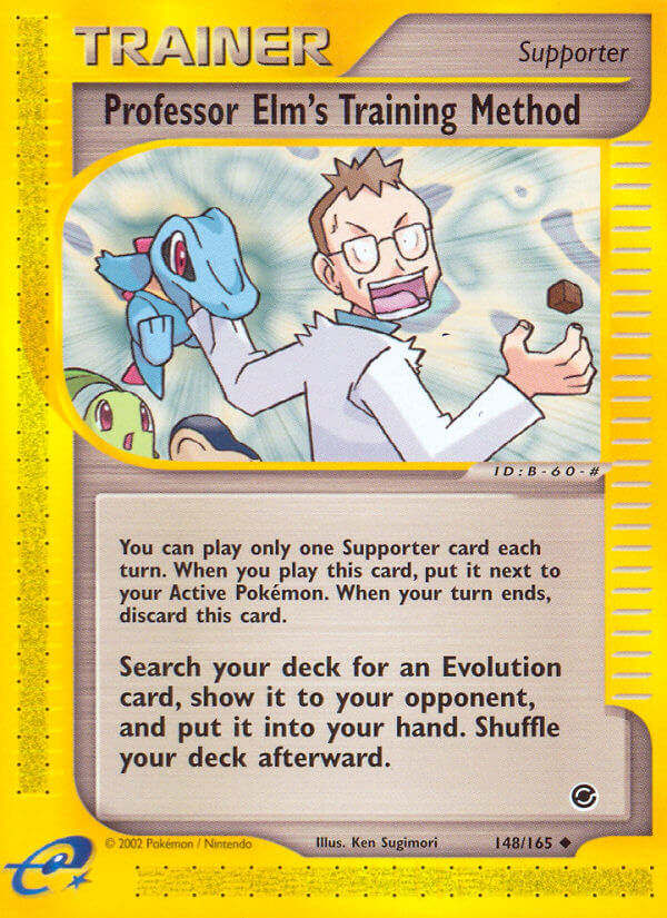 Professor Elm's Training Method [Reverse Holo]