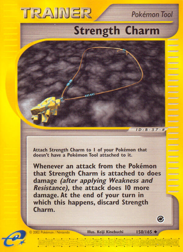 Expedition Strength Charm Pokémon card