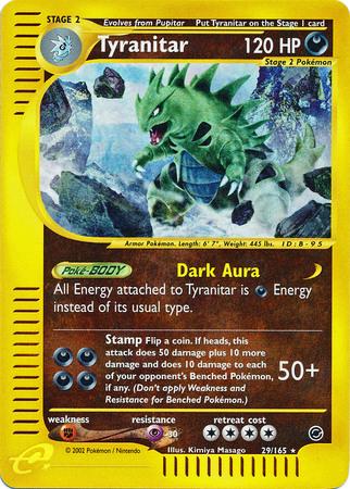 Expedition Tyranitar [Reverse Holo] Pokémon card