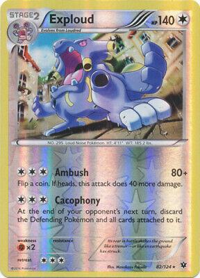 Fates Collide Exploud [Reverse Holo] Pokémon card