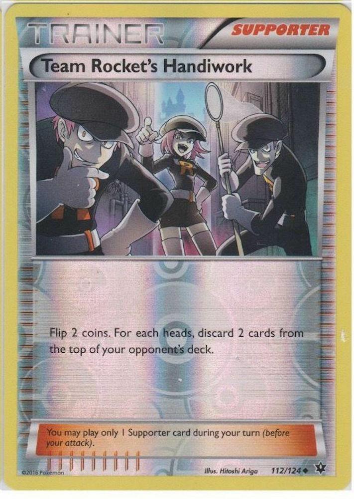Team Rocket's Handiwork [Reverse Holo]