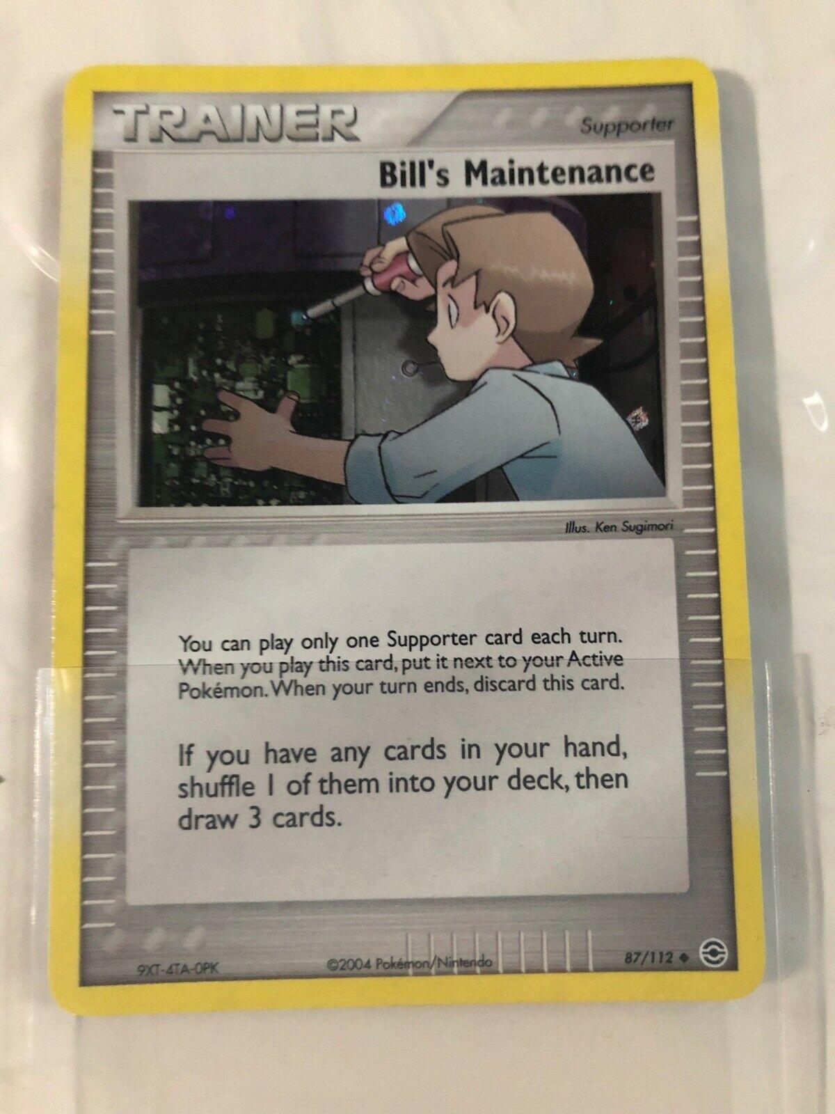 Bill's Maintenance [Reverse Holo]