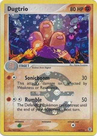 Dugtrio [Reverse Holo]