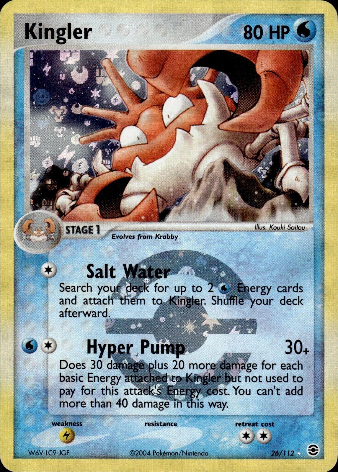 Kingler [Reverse Holo]
