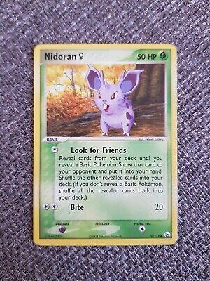 Fire Red & Leaf Green Nidoran [F] Pokémon card