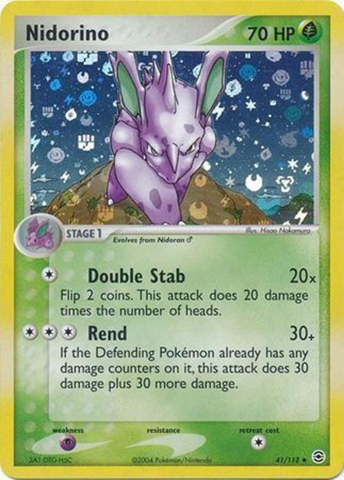 Nidorino [Reverse Holo]