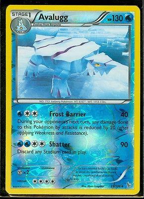 Flashfire Avalugg [Reverse Holo] Pokémon card