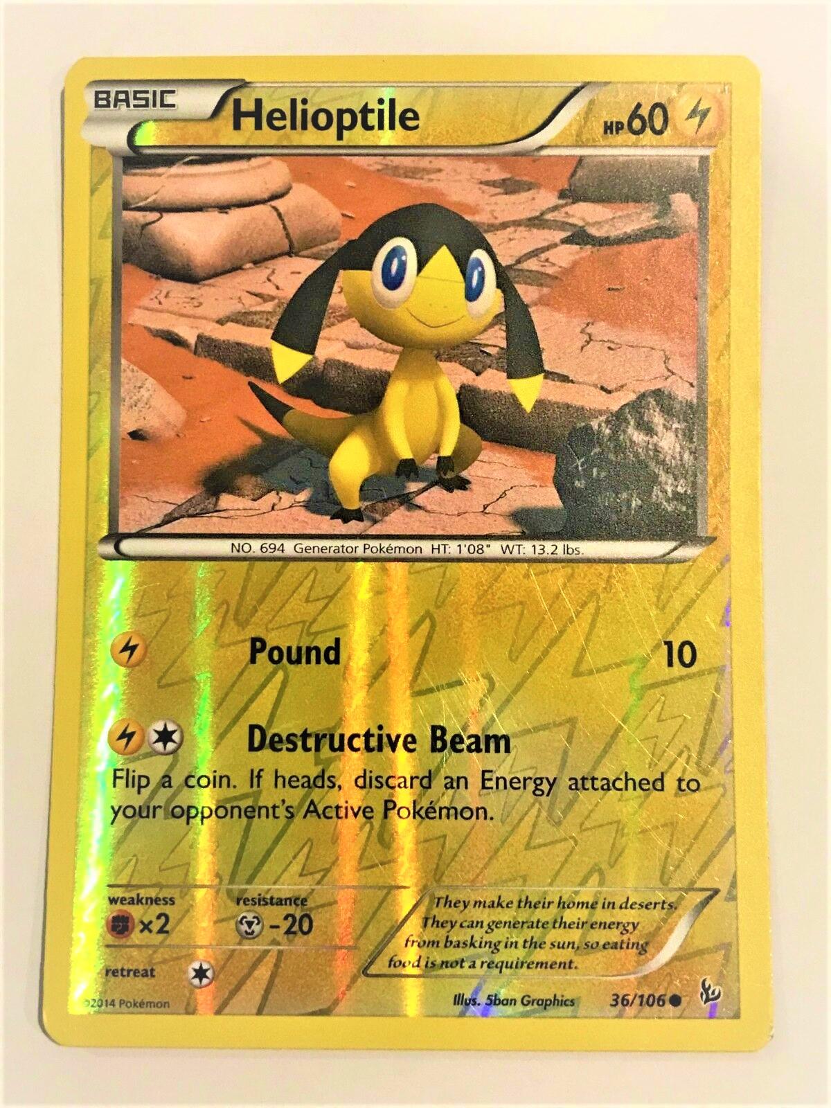 Helioptile [Reverse Holo]
