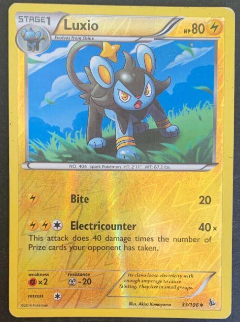 Luxio [Reverse Holo]