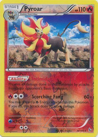 Pyroar [Reverse Holo]