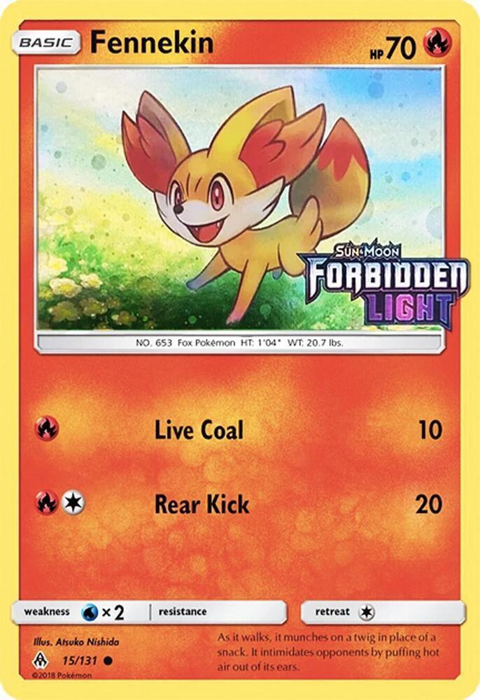 Forbidden Light Fennekin [Toy-R-Us-Promo] Pokémon card