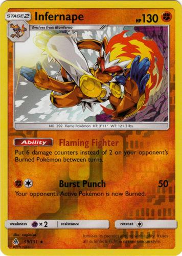 Infernape [Reverse Holo]