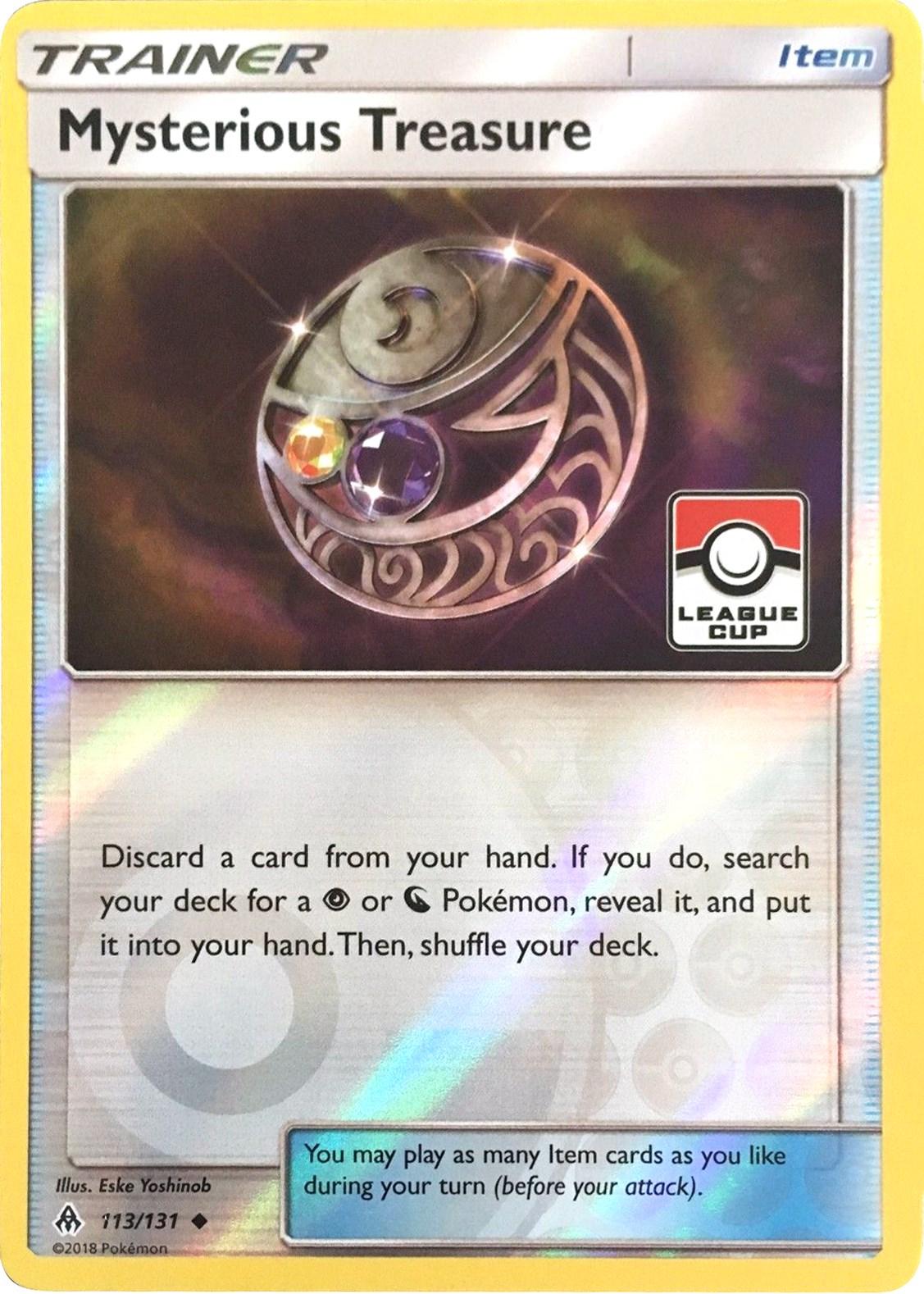 Forbidden Light Mysterious Treasure [League-Cup] Pokémon card