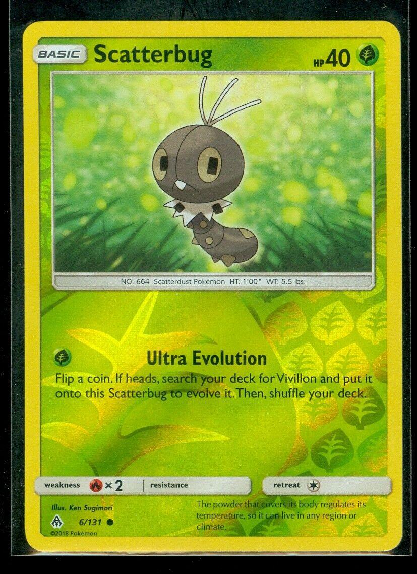 Forbidden Light Scatterbug [Reverse Holo] Pokémon card