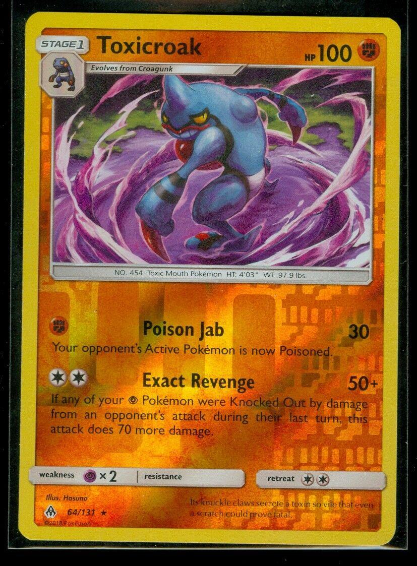 Toxicroak [Reverse Holo]
