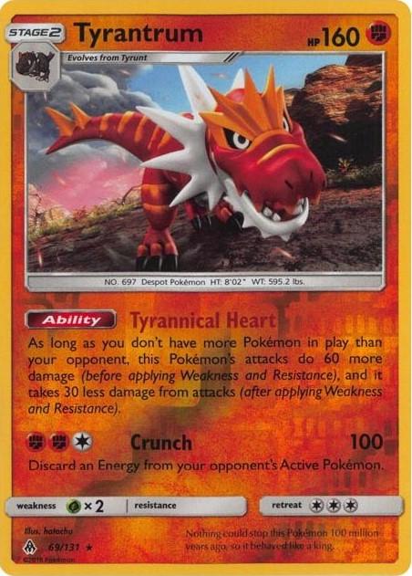 Tyrantrum [Reverse Holo]
