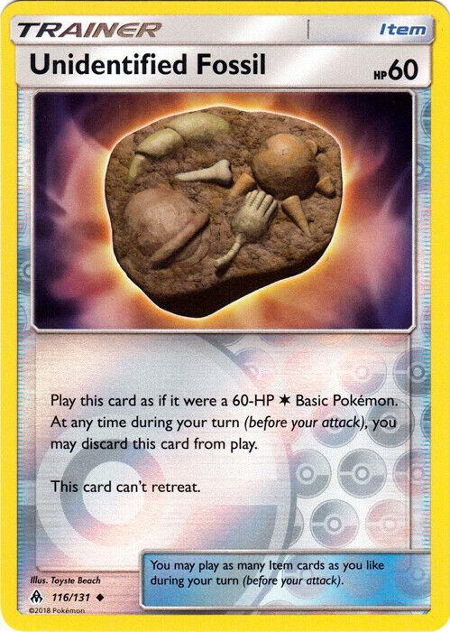 Unidentified Fossil [Reverse Holo]