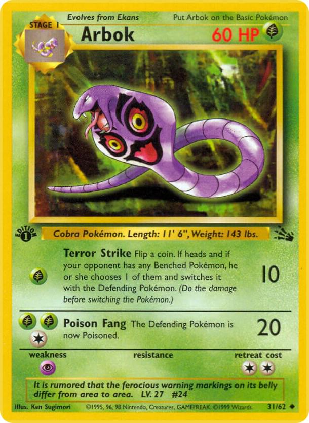 Arbok [1st-Edition]
