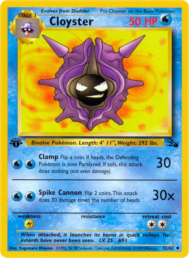 Cloyster [1st-Edition]