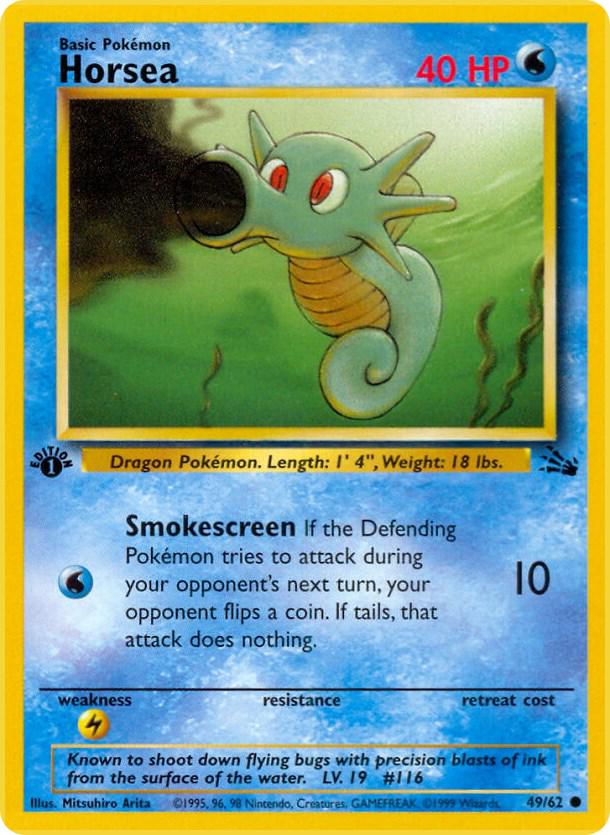 Horsea [1st-Edition]