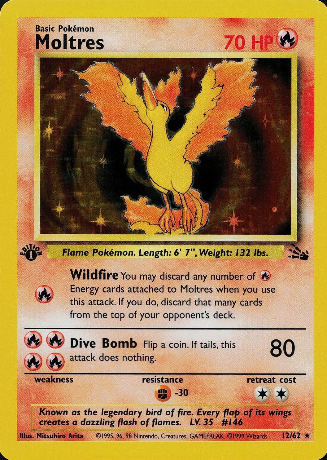 Moltres [1st-Edition]