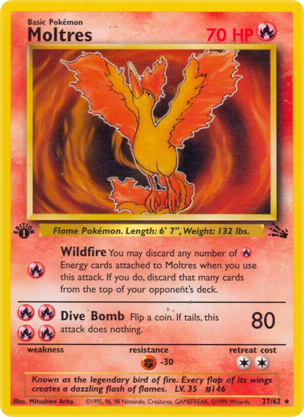 Moltres [1st-Edition]